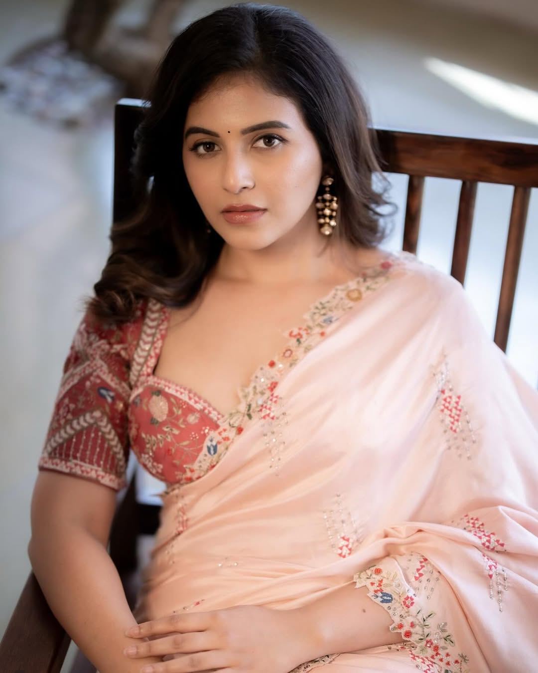 “Anjali latest saree photos